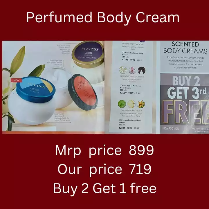 Parfume bady cream  uploaded by Online shopping 🛍️🛍️🛍️🛍️ maximum  on 12/24/2022