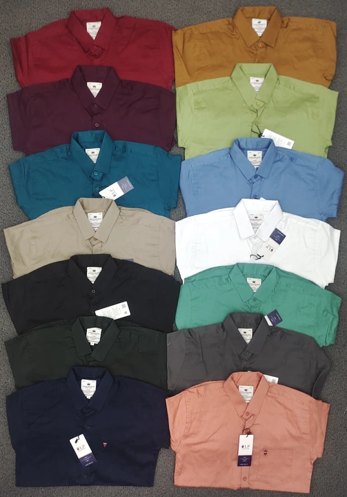 Plain 40*40 Shirts uploaded by Bhatia Textile on 12/24/2022
