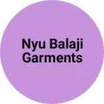 Business logo of NYU Balaji garments