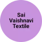 Business logo of Sai vaishnavi textile
