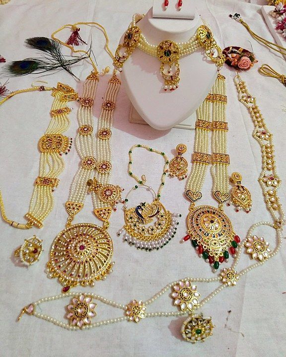 Rajasthani jewellery combo  uploaded by Imitation jewellery on 2/5/2021