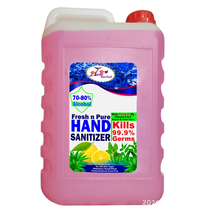 PLP Herbal premium quality 83% Alcohol Base Hand sanitizer  uploaded by PLP Production and Marketing Pvt Ltd on 12/24/2022