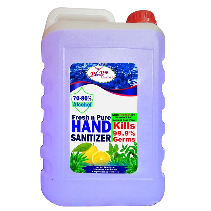 PLP Herbal premium quality 83% Alcohol Base Hand sanitizer  uploaded by PLP Production and Marketing Pvt Ltd on 12/24/2022