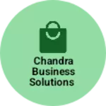 Business logo of Chandra business solutions