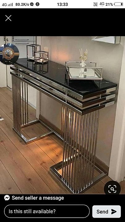 Console table uploaded by business on 2/5/2021