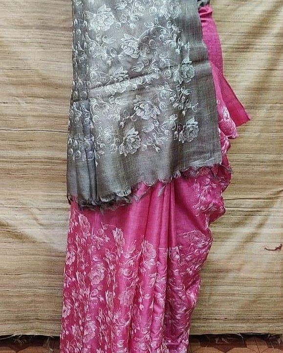 Linen saree uploaded by business on 2/5/2021