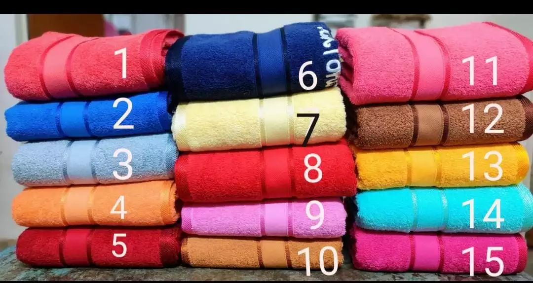 VELVET EMBROIDERY TOWELS uploaded by SHAHINS' COLLECTION  on 12/24/2022