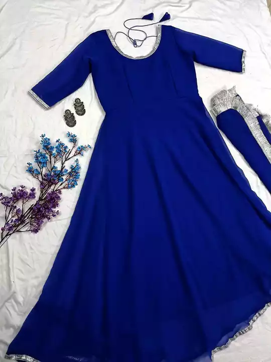 Blue Gown  uploaded by Geetafashionstore on 12/24/2022