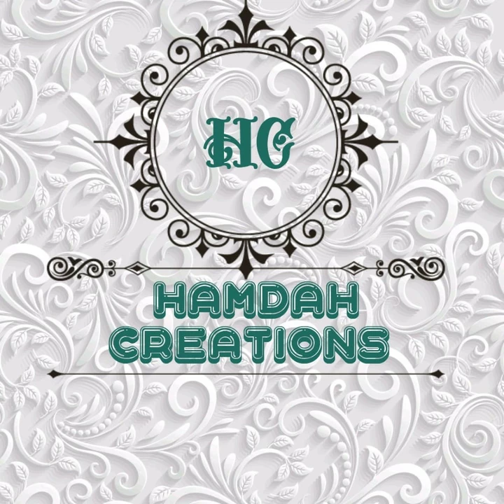 Visiting card store images of Hamdah Creations