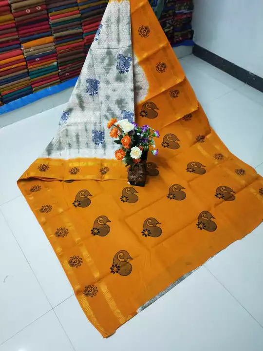 Madurai cotton sungudi bandhini sarees uploaded by SKS GARMENTS on 5/20/2024