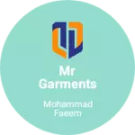 Business logo of MR Garments