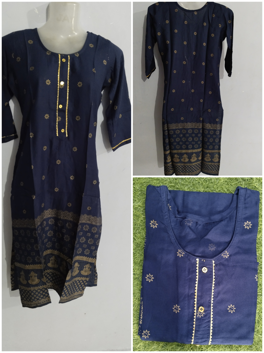 Rayon Ladies Kurti uploaded by business on 12/25/2022