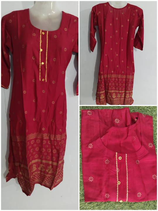Ladies Rayon Kurti  uploaded by business on 12/25/2022