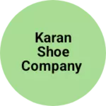 Business logo of Karan shoe company