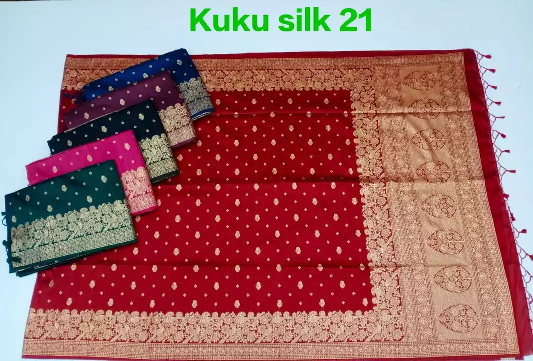 Kuku Silk and Meena Bazaar saree uploaded by business on 12/25/2022