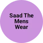 Business logo of Saad the mens wear