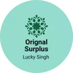 Business logo of Orignal surplus garment