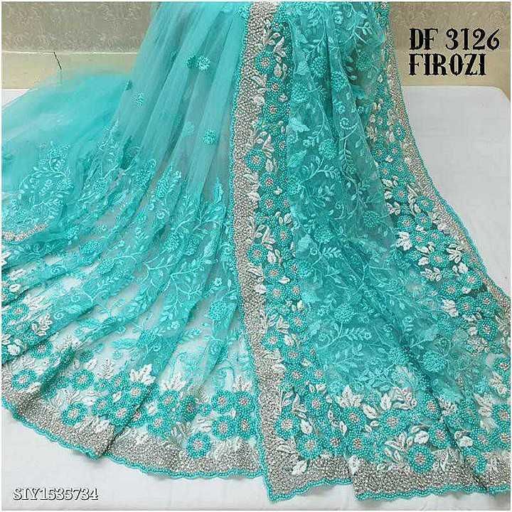 Post image Want this 😍 get this beautiful net saree 🙈♥️ for you