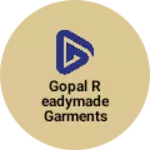 Business logo of Gopal readymade garments based out of Ahmedabad