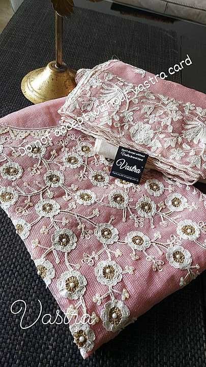 Kotadoria Embroidered shirts with moti work uploaded by The Diva Collection on 2/5/2021