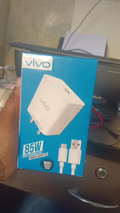 Vivo 85w charger  uploaded by business on 12/25/2022