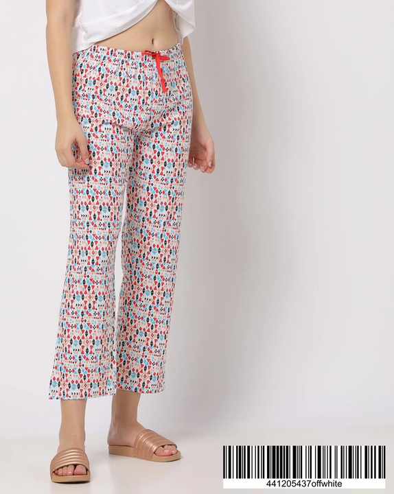 Post image *SHYLA**Printed Pyjamas with Drawstring Waist*
_*Product Details*_
•Do not bleach, tumble dry low, do not dry clean, iron medium heat, machine wash warm•Package contains: 1 pyjama•100% Cotton• Size : XS - XXL
```Our model wears a Size Small```"𝗗𝗠 𝗙𝗢𝗥 𝗣𝗥𝗜𝗖𝗘"◦●◉✿ *BRAND'S NEW COLLECTION* ✿◉●◦