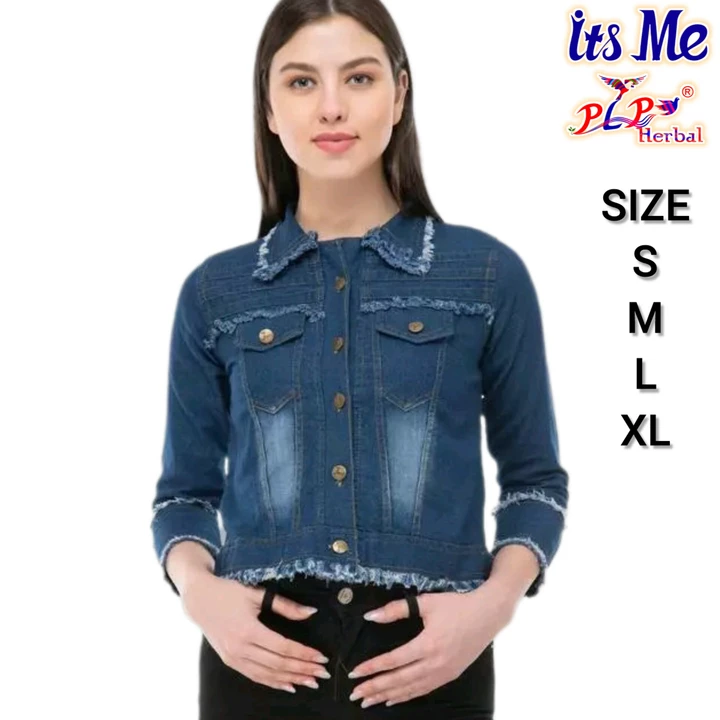 Women jeans jacket uploaded by It's Me on 5/1/2024
