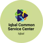 Business logo of Iqbal common service center