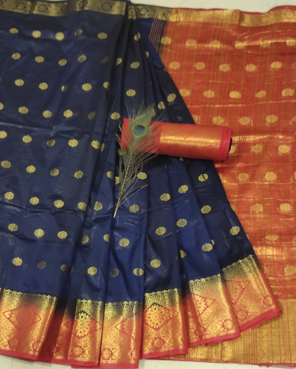 Aarna banarasi silk saree uploaded by Jay Jhanjhnath Fabric on 12/25/2022