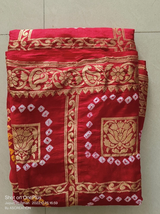 Gatchola banarshi silk dupatta uploaded by Balaji creations  on 12/25/2022