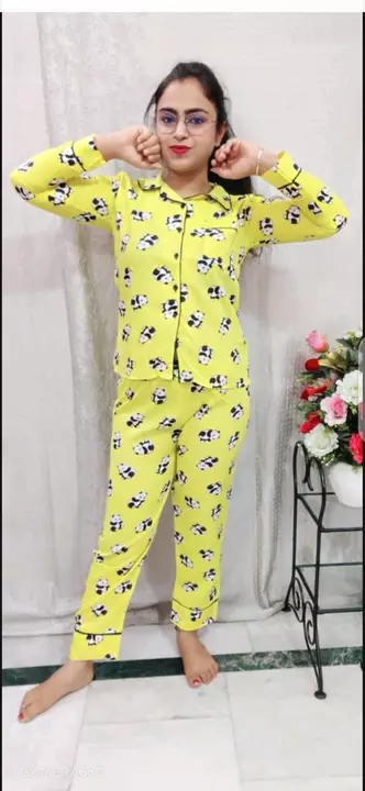 Cotton night suit for women S,M,L,XL uploaded by Bhavya Sales and Marketing on 12/25/2022