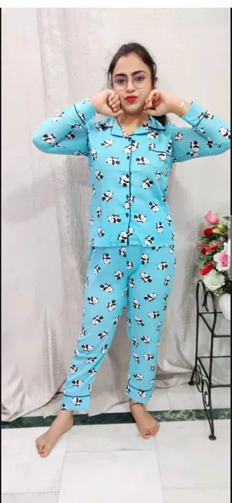 Cotton night suit for women -S,M,L,XL uploaded by Bhavya Sales and Marketing on 12/25/2022