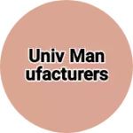 Business logo of Univ Manufacturers