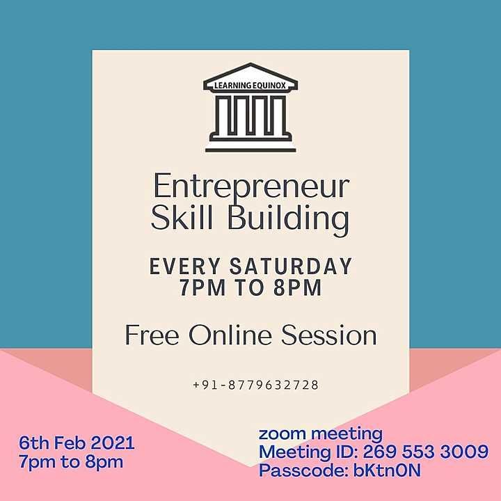 Entrepreneurship Skill Building  uploaded by business on 2/5/2021