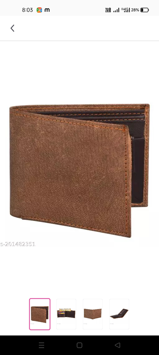 Wallet purse for men  uploaded by business on 12/26/2022