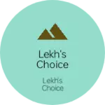 Business logo of Lekh's choice