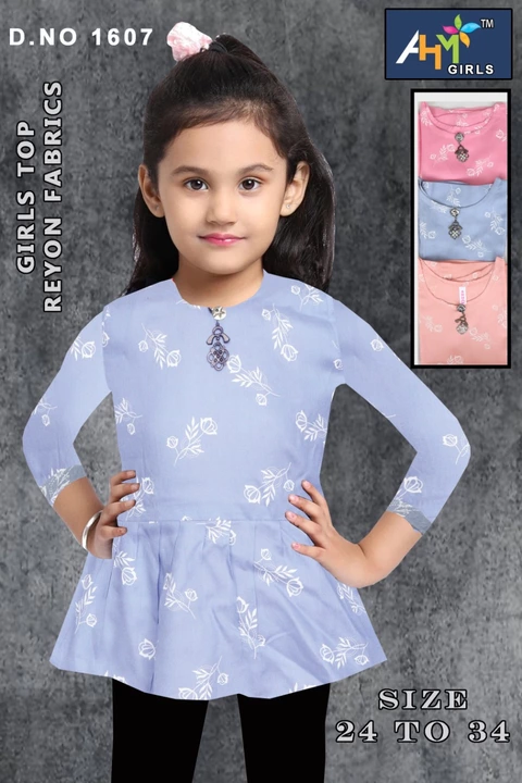Product image of Girl's top , price: Rs. 118, ID: girl-s-top-c077c517
