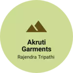 Business logo of Akruti garments