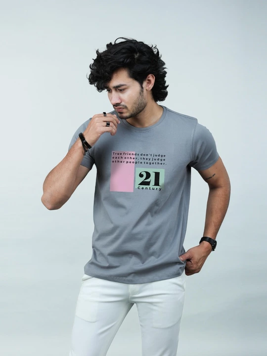 Post image Men's Cotton Half Sleeve T-shirts. Top quality branded T-shirts. Branded Full sizes. M,L,XL.