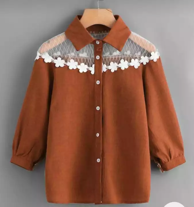 Half net shirt uploaded by Hungama Fashion on 12/26/2022