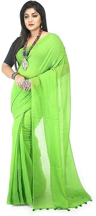 One colour cotton silk saree uploaded by Debnath sharee house on 12/26/2022