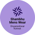Business logo of Shambhu mens wear