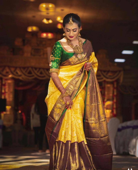 Presenting Enchanting Yet Breathable Organic Banarasi Sarees For Intimate And Big Fat Indian Wedding uploaded by KBS FASHION STORE on 5/28/2024