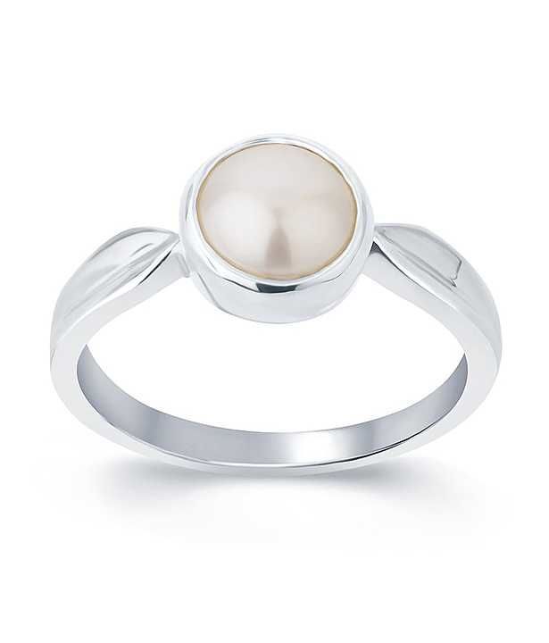 Moti (pearl) Authentic Silver Ring. uploaded by business on 2/5/2021