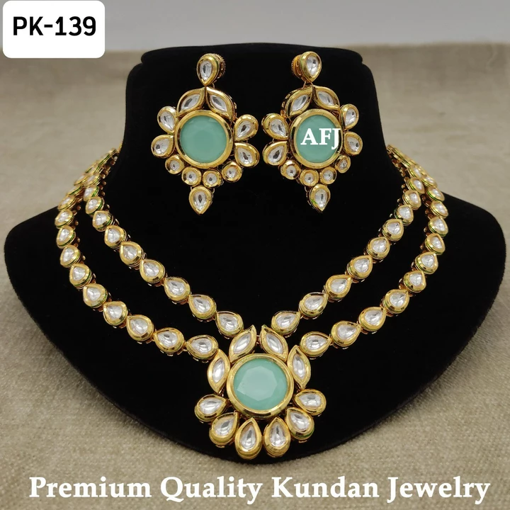 *Cash On Delivery Available*




*New Design* Premium Quality Kundan Jewelry *High Gold Plating* Nec uploaded by SN creations on 12/26/2022