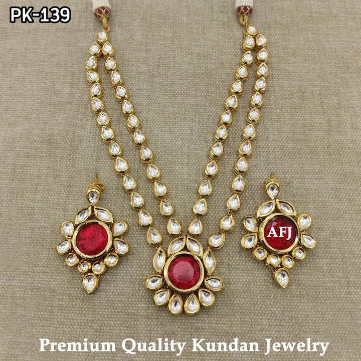 *Cash On Delivery Available*




*New Design* Premium Quality Kundan Jewelry *High Gold Plating* Nec uploaded by SN creations on 12/26/2022
