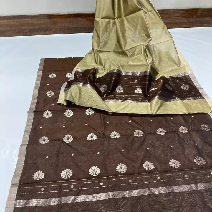 Pure handwoven chanderi traditional👗 dress material uploaded by Virasat handloom chanderi on 12/26/2022