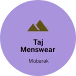 Business logo of Taj menswear