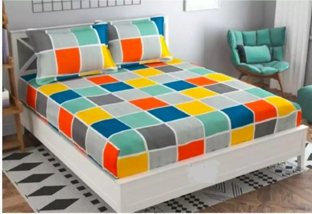 3d double bedsheet  uploaded by Shubham creation on 12/26/2022