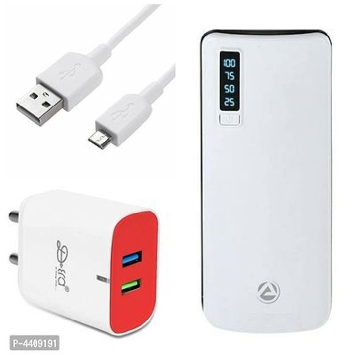 *Combo of Power Bank, Charger and Cable*

 *
 *COD Available*

*Free and Easy Returns**:  Within 7 d uploaded by Smithan Collections  on 12/26/2022